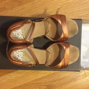 Ballroom Latin Salsa Shoes Rayrose 7-8 US or 4.5UK
